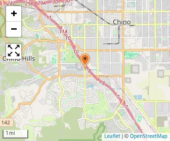 Map of Montessori School Of Chino Hills