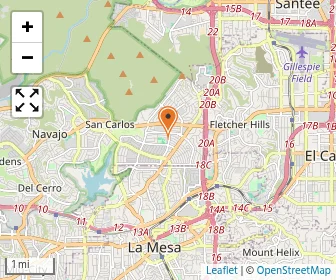Map of Sierra School Of San Diego