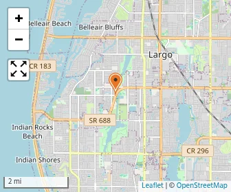 Map of Indian Rocks Christian School