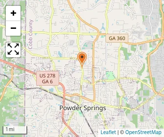 Map of Grace Baptist Christian School