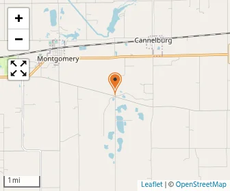 Map of Cedar Grove Amish School