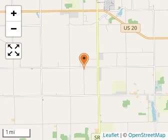 Map of Yoder Center