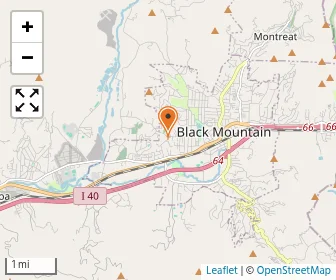 Map of Black Mountain Montessori