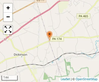Map of Blue Ridge Mennonite School