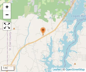 Map of Mt. Pisgah Baptist Child Devel