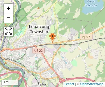 Map of Kiddie Academy Of Lopatcong