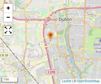 Map of The Oxford School Of Dublin
