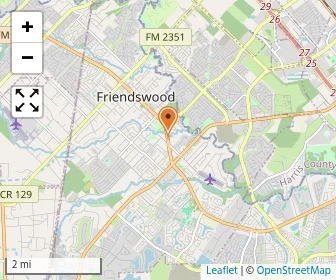 Map of Primrose School Of Friendswood