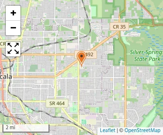 Map of Ocala Christian Learning Academy Inc.