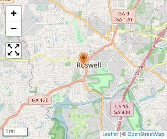 Map of Roswell United Methodist Preschool & Kindergarten