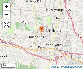 Map of Bnei Yakov Yosef Of Monsey