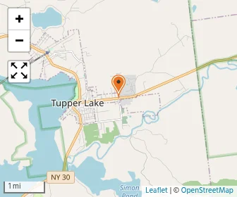Map of Sunmount Developmental Center