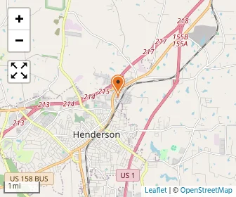 Map of North Henderson School