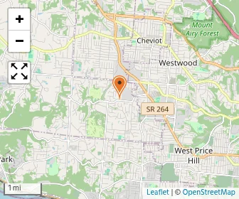 Map of Hillside Christian Academy