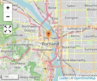 Map of Portland Chinese School
