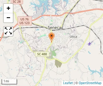 Map of Seneca Baptist Church Kindergarten Llc