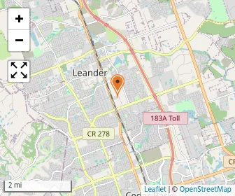 Map of Summit Christian Academy - Leander Campus
