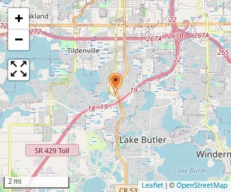 Map of Star Child Academy Of Winter Garden