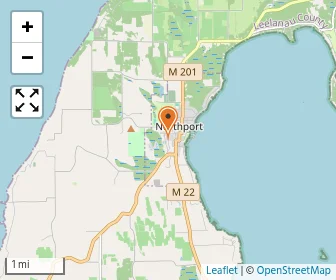 Map of Leelanau Children's Center Northport