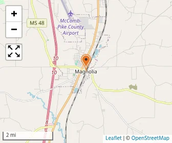 Map of Mississippi Kids Education Academy