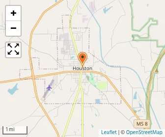 Map of Potter's House Family Service Center
