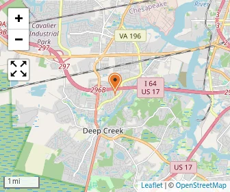 Map of Deep Creek Country Day School