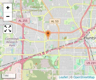 Map of University Preschool Learning Center