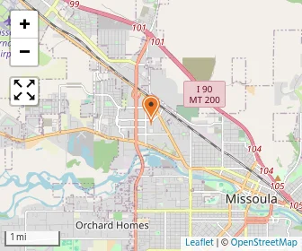 Map of Missoula Valley Montessori