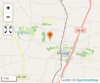 Map of Mcdowell Middle Amish School