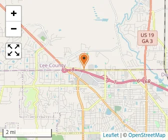 Map of Byne Christian School