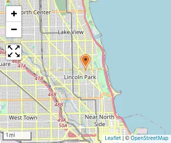 Map of French-american School Of Chicago