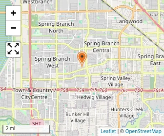 Map of The Houston Korean School