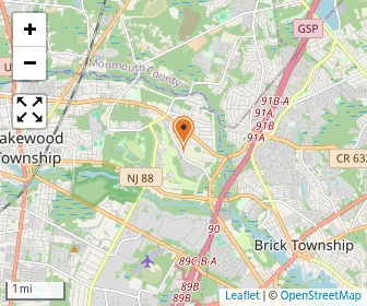 Map of Nachlas Bais Yaakov