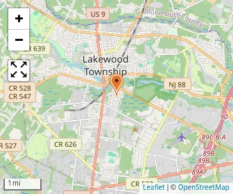 Map of Yeshiva Gedola Of Woodlake Village