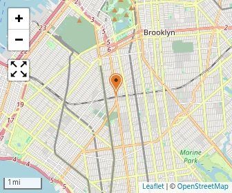 Map of Lubavitcher High School