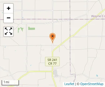 Map of East Salt Creek