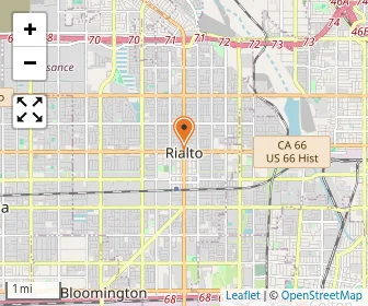 Map of Altus Academy Rialto