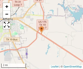 Map of Athens Christian Preparatory Academy