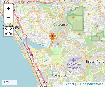 Map of Carlsbad Country Day School