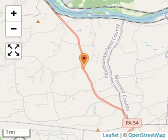 Map of Danville Mennonite School