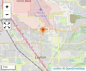 Map of Northridge Learning Center/Dorius Academy
