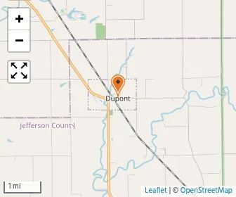 Map of Dupont Baptist Academy