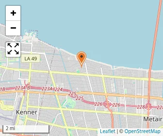 Map of Greater New Orleans Christian Academy