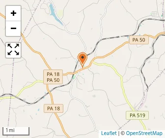 Map of Hickory Christian Prechool