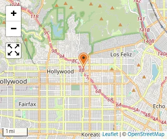 Map of Hollywood Preschool & Kindergarten
