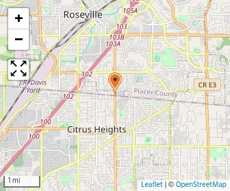 Map of Sunrise Montessori School Of Roseville, Inc.