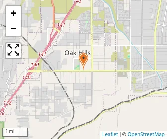 Map of Oak Hills Christian Preschool