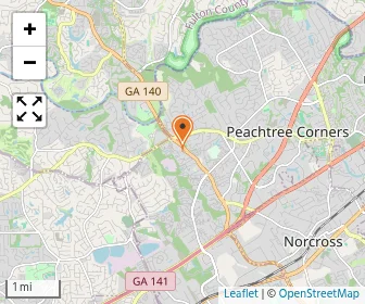 Map of Primrose School Of Peachtree Corners