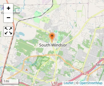 Map of South Windsor Child Development Center
