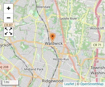 Map of The Little School Of Waldwick